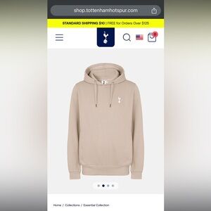 Spurs Womens Essential Stone Hoodie